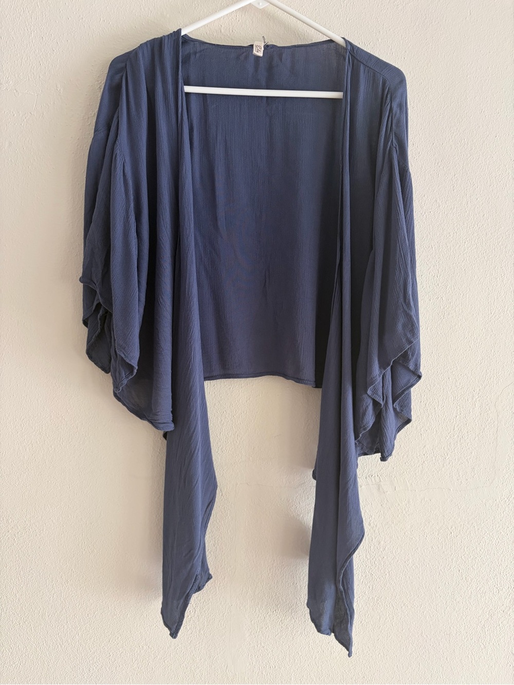 Elan Tie Front Crop Kimono (Short Tie Kimono)